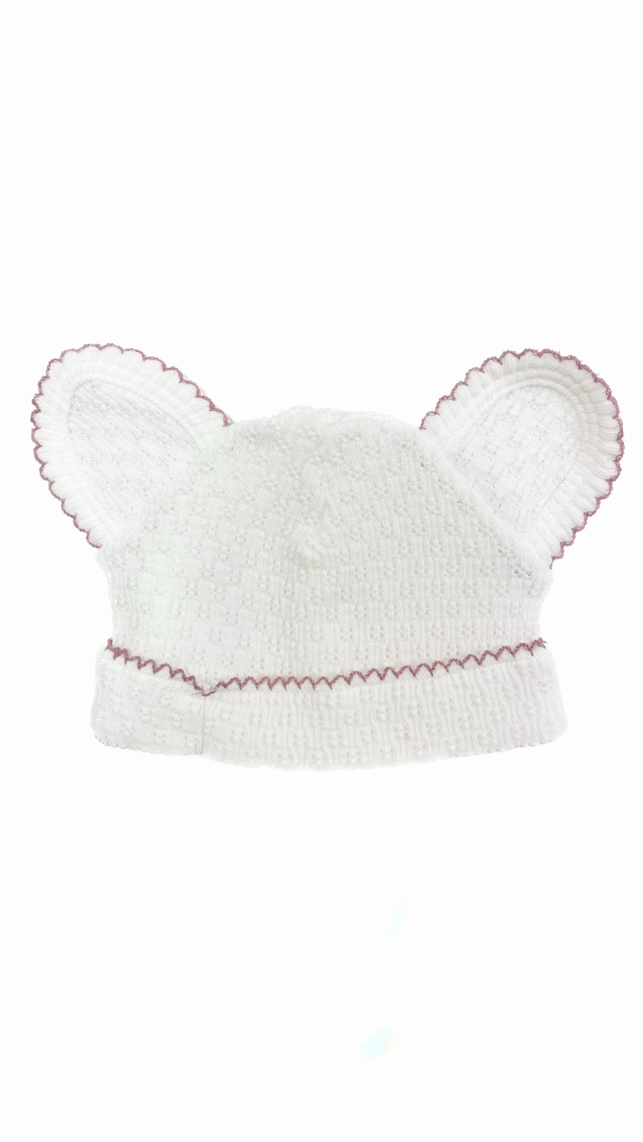 Paty Bear Cap,No Bow-Mauve-OS