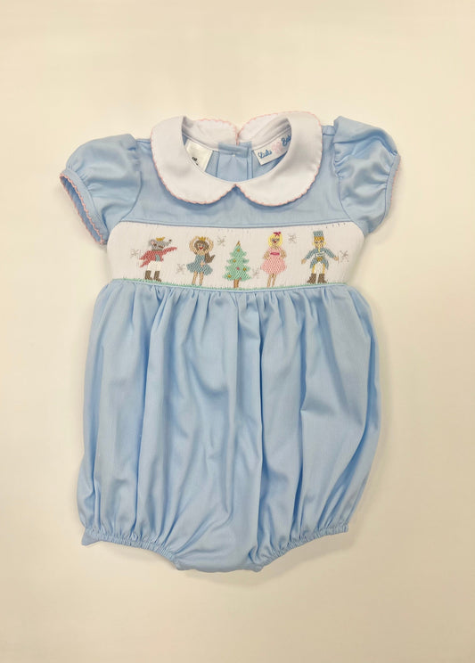 Nutcracker Smocked Girl Waist Bubble