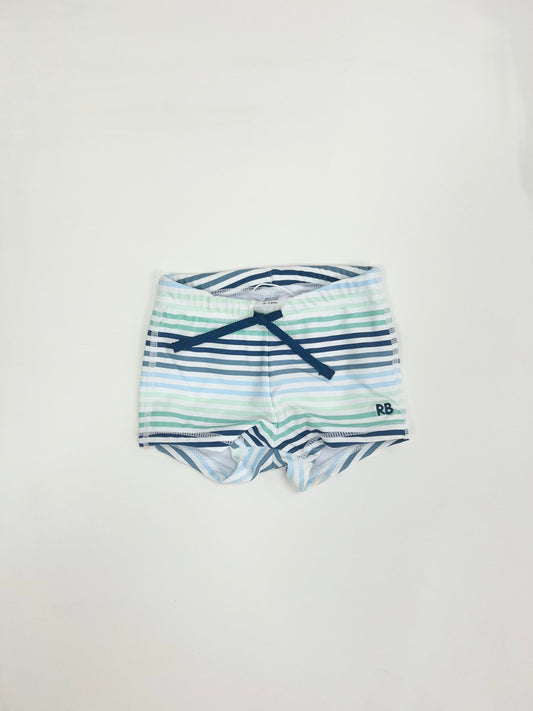 Coastal Stripe Swim Shorties