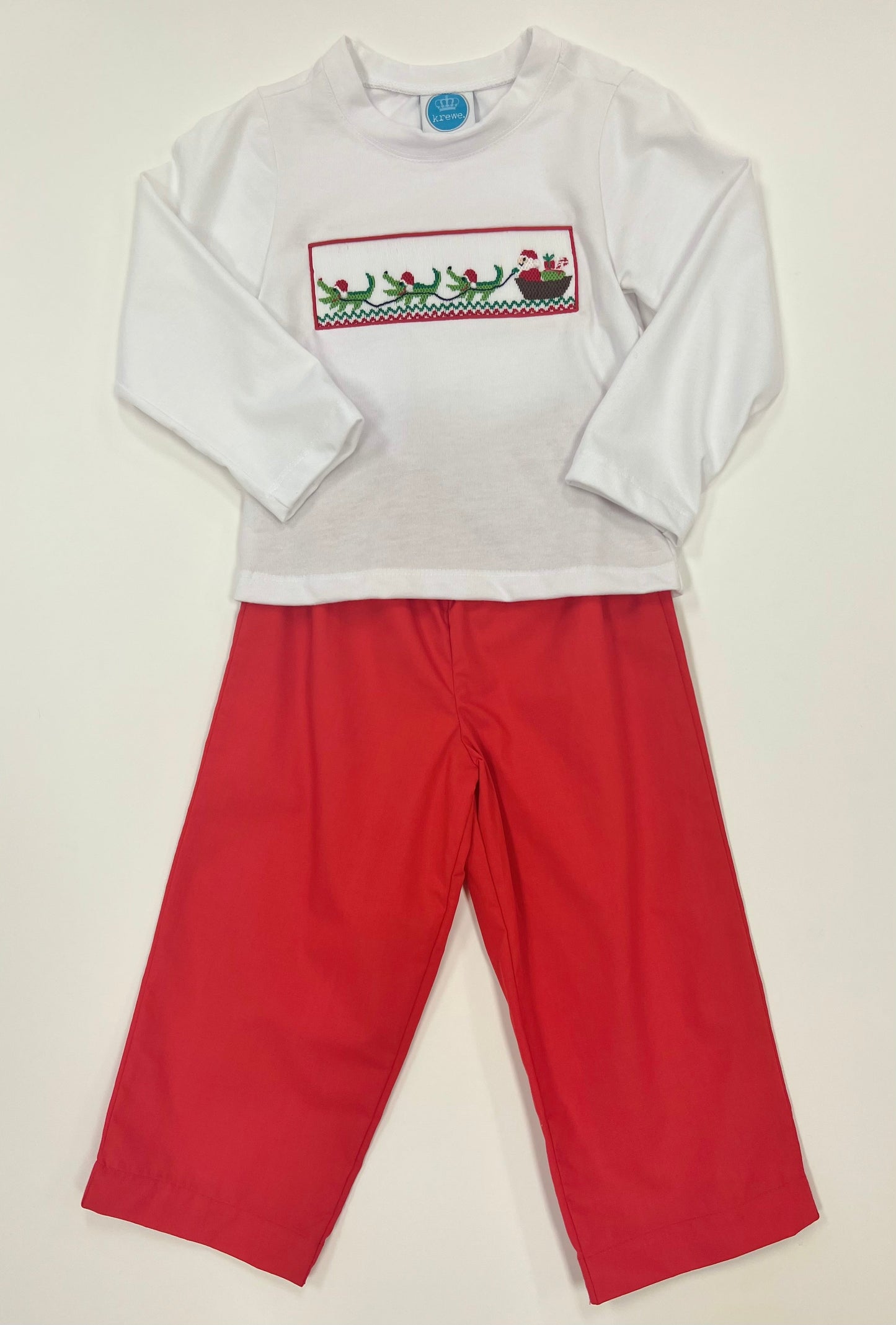 Cajun Santa and Sleigh Pant Set