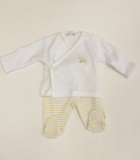 Yellow Footed Pant Set Mix