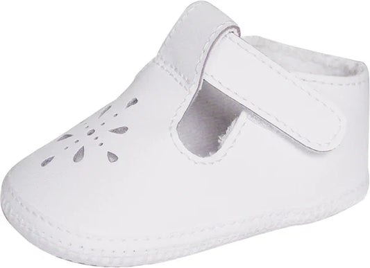 Girls' Kennedy T-Strap Crib Shoes (Infant)