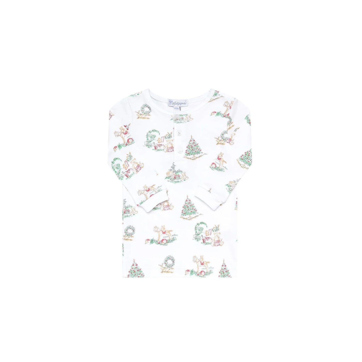 BOY CHRISTMAS TOILE PAJAMA