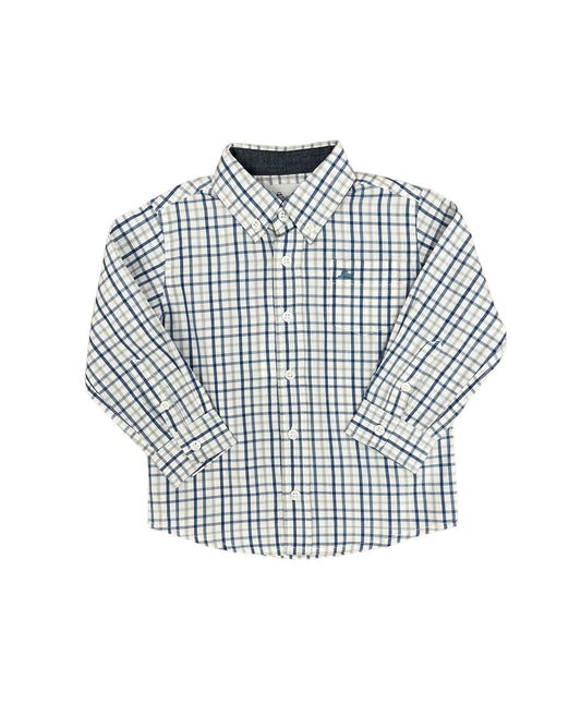 Dress Shirt-Blue/Gray