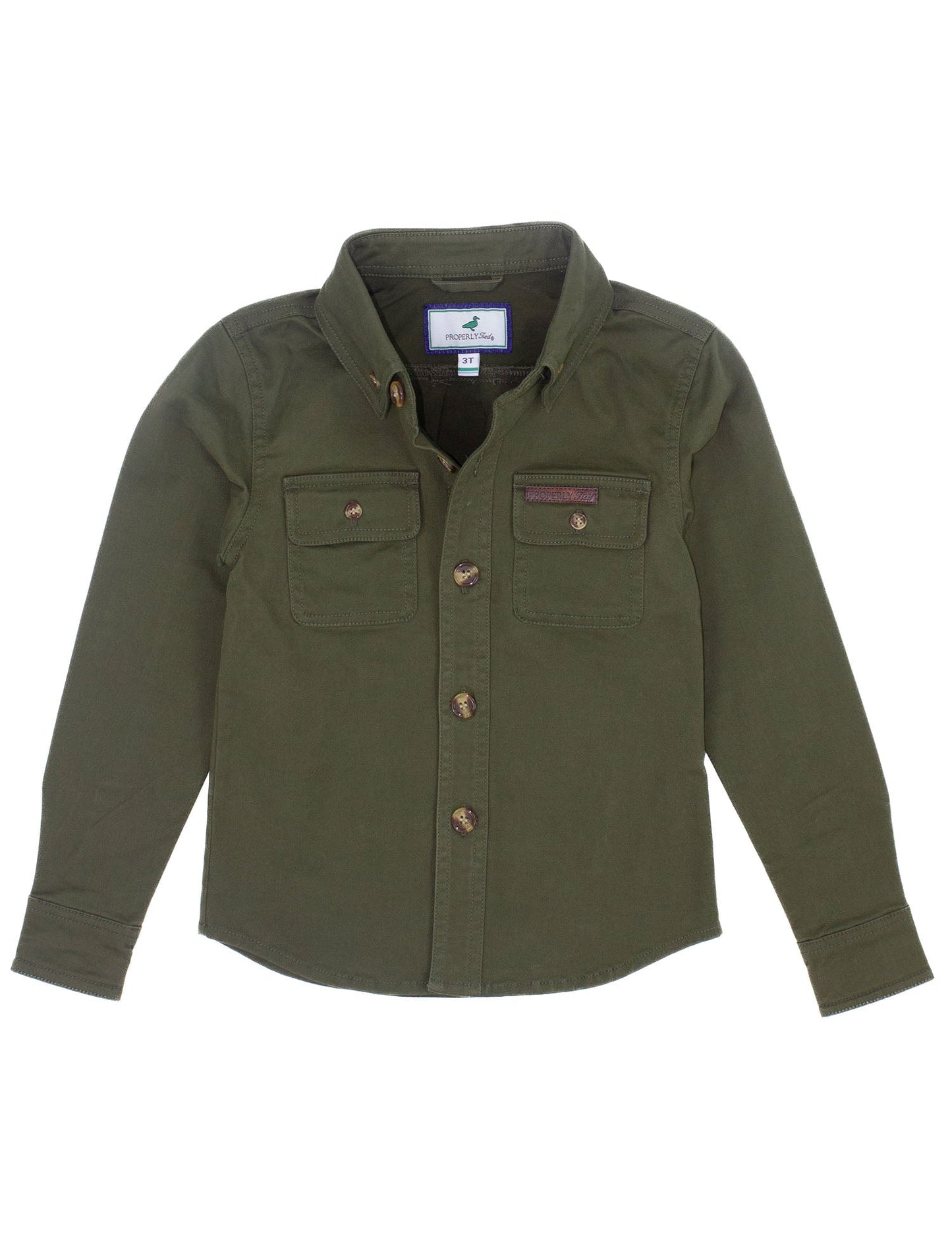 Harvest Workshirt Olive