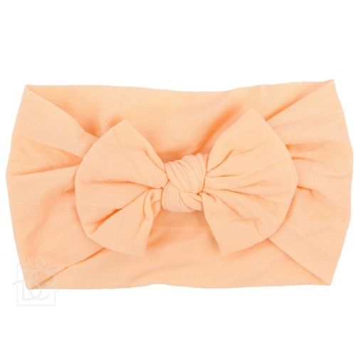 Wide Pantyhose Headband w/ Knot