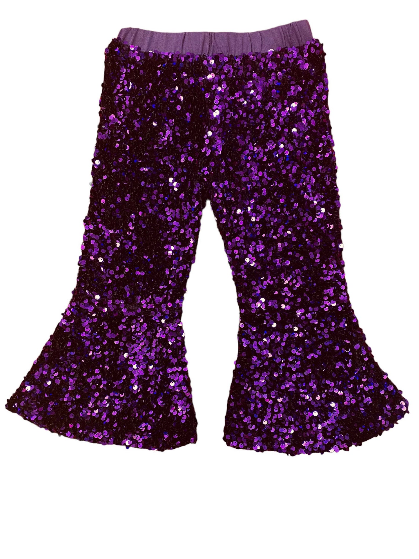 Purple Sequin Pants