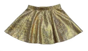 Metallic Gold Skirt