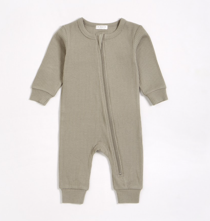 Green Baby L/S Sleep Coverall