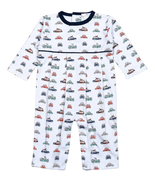 Cars & Dogs Pima Romper