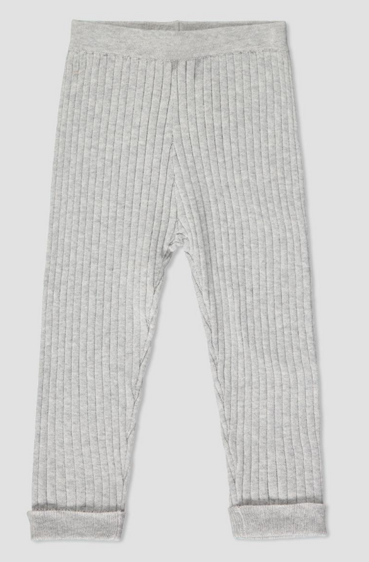 Kew Leggings-Grey Knit