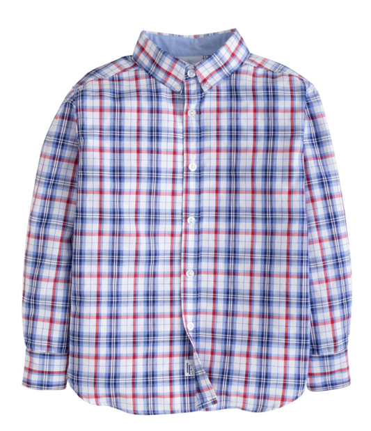 Button Down Shirt-Bellfield Plaid