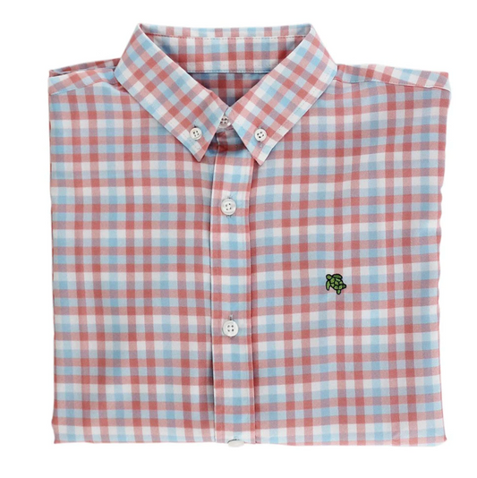 Performance Button Down Shirt-Plantation