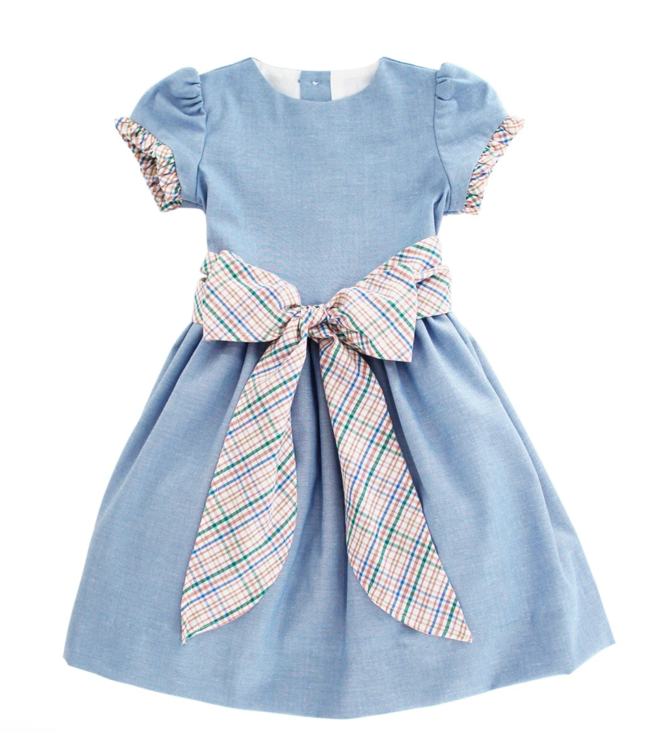 Sandstone W/Chambray Dress