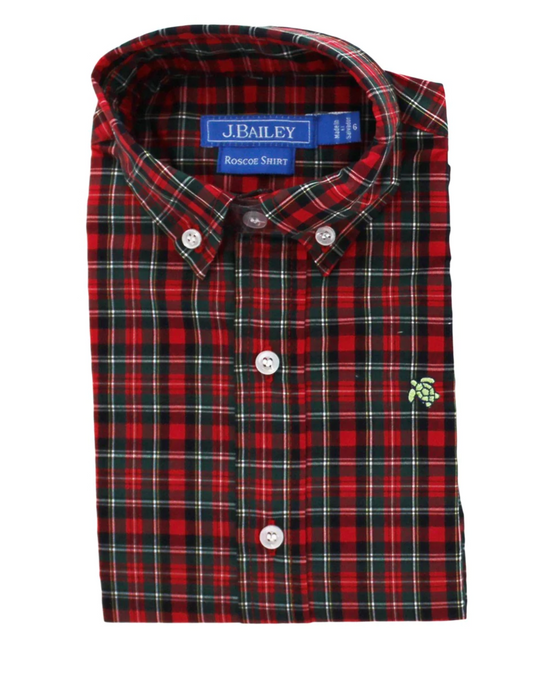 Roscoe Button Down-Frasier Plaid