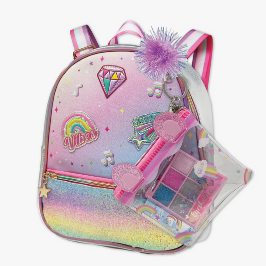 Stylish Beauty Mini Backpack, Good Vibes