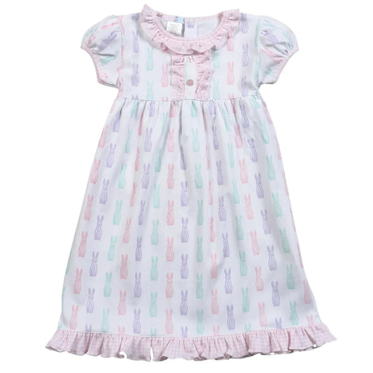 Easter Bunnies Pima Morning Dress