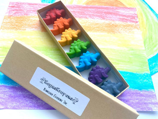 Dinosaur Crayons Gift Box - Gifts For Kids - Children's Toys  - Christmas Gifts - Easter Gifts