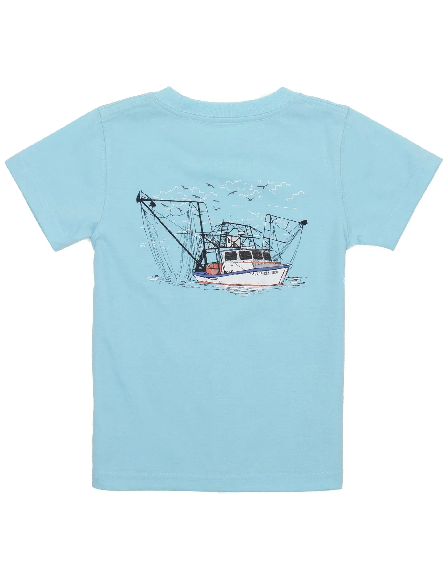 Shrimp Boat SS Powder Blue