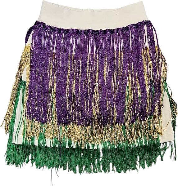 Fall/Winter Tiered Fringe Skorts