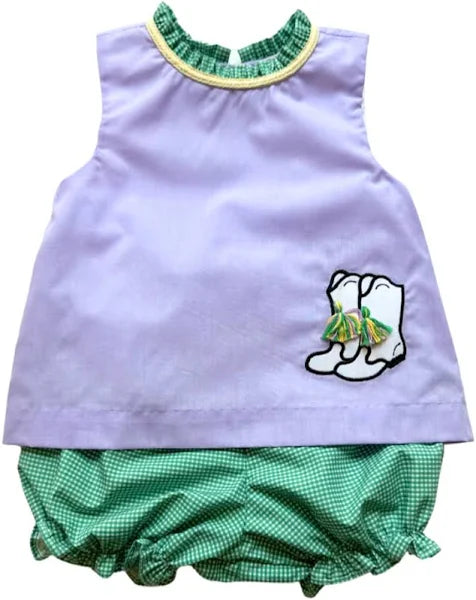 MARDI GRAS MARCHING BLOOMER SET